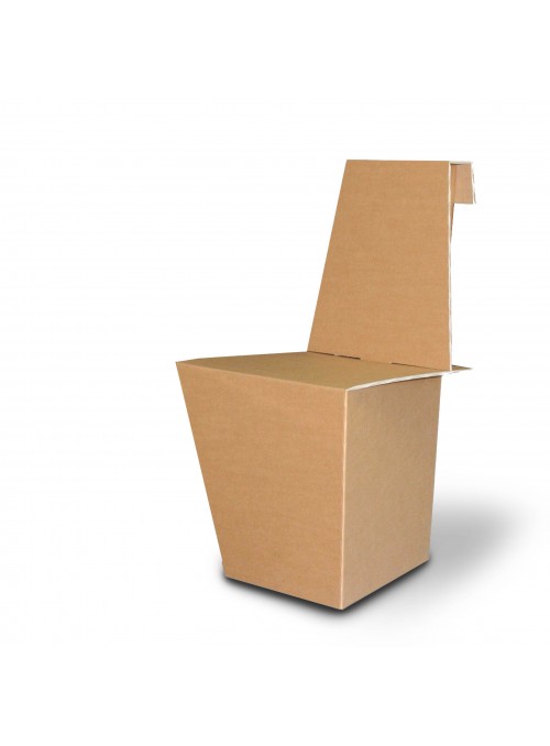 Ecodesign light chair in cardboard - Ginger