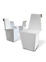 Ecodesign light chair in cardboard - Ginger