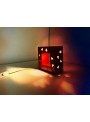 Ecodesign lamp in cardboard - Audrey Valentine's Day