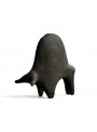 Decorative statuette of the Sacred Bull in terracotta of Sardinian craftsmanship - Toro Aperto Little