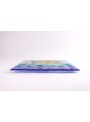 Large squared colourful glass tray - Burbujas