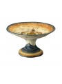 Classic footed cake plate in ceramic