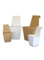 Ecodesing chair in cardboard for children - Ginny