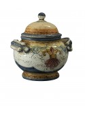 Biscottiera in ceramica di stile classico
