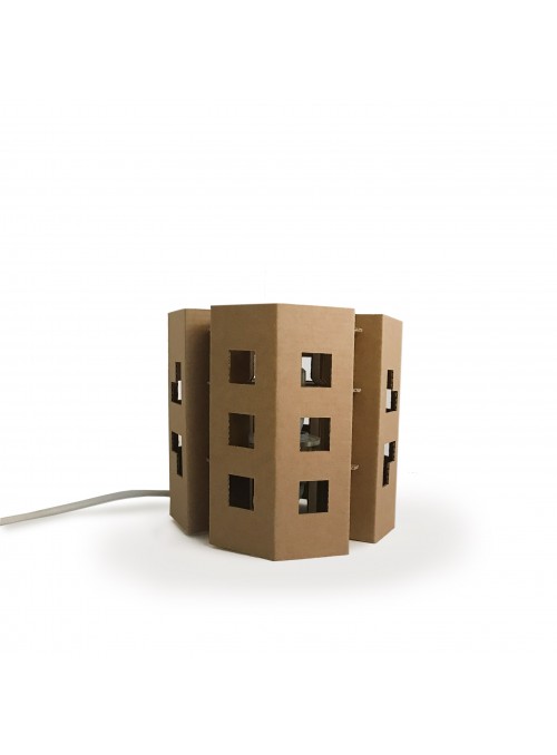 Ecodesign lamp in cardboard - Manhattan