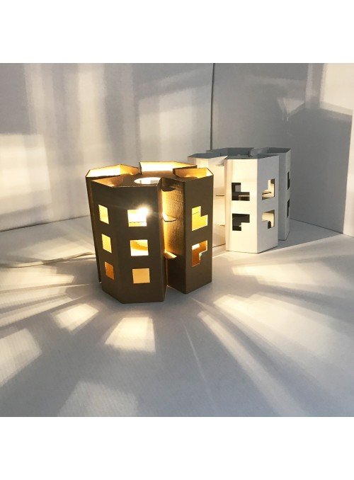 Lampada di ecodesign in cartone - Manhattan 