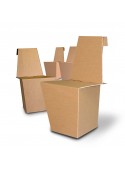 Set of two light ecodesign chairs in cardboard - Ginger