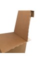 Set of two light ecodesign chairs in cardboard - Ginger