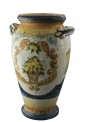 Hand-painted decorative ceramic umbrella stand