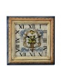 Hand-painted decorative ceramic clock