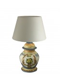 Hand-painted ceramic small table lamp