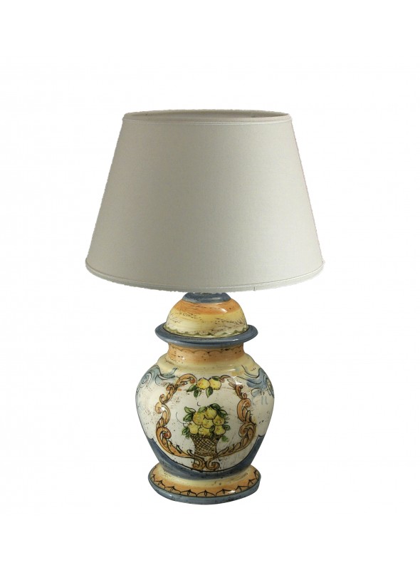 Lampada da tavolo piccola in ceramica