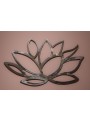 Scultura quadro in ferro battuto - Lotus