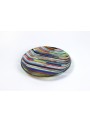 Rounded tray in fusion glass - Colors