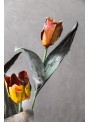 Wrought iron tulip