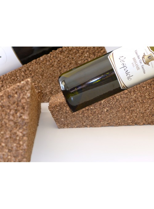Porta bottiglie in sughero piccolo Wine display bottle