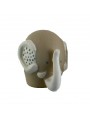 Elefante in ceramica colorata a mano