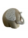 Elefante in ceramica colorata a mano