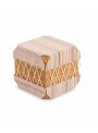 Squared pouf in cork and pvc - Dado Paul