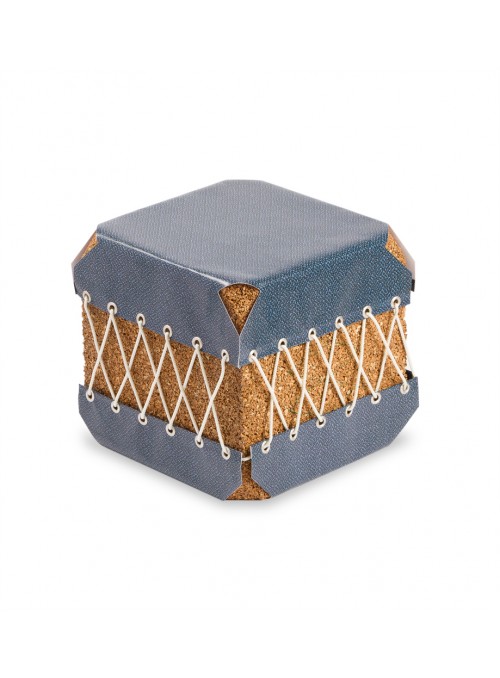 Squared pouf in cork and pvc - Dado Ermenegildo