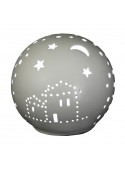 Lampada mini sfera in ceramica - Casa