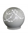 Rounded ceramic mini lamp - Cordoni