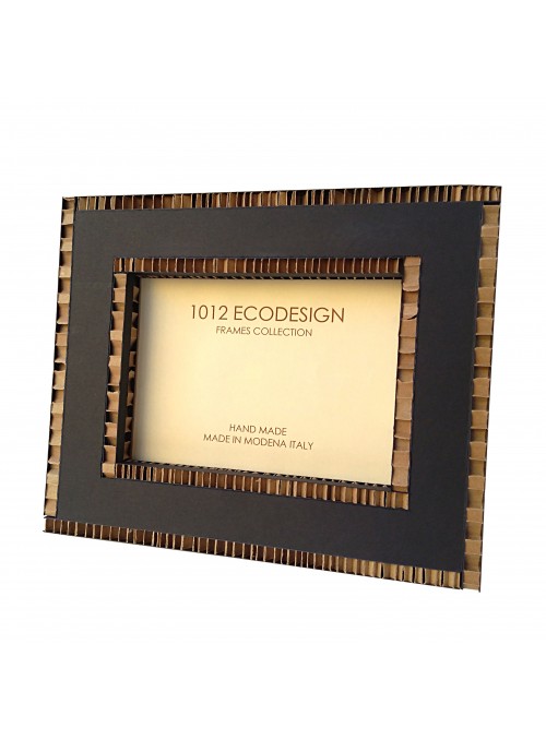 Rectangular cardboard photo frame - Amber