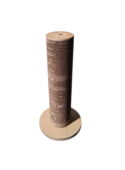 Tiragraffi in legno di betulla e cartone ondulare - Minou