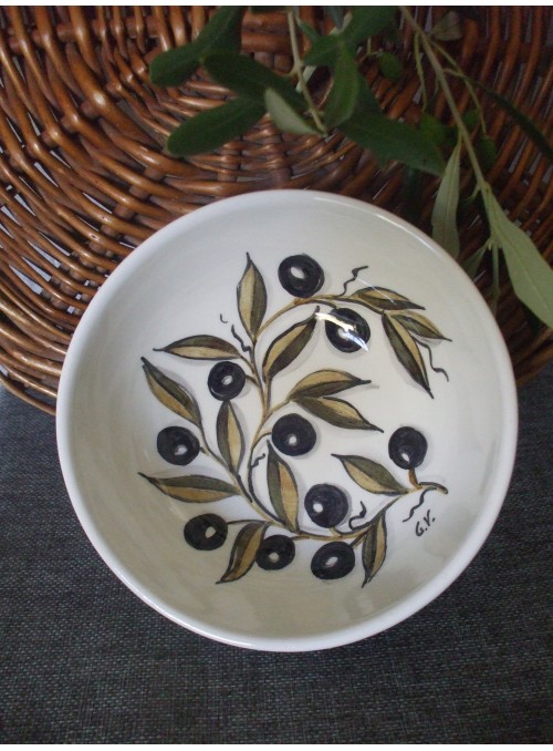 Ceramic bowl - Bolo olivo