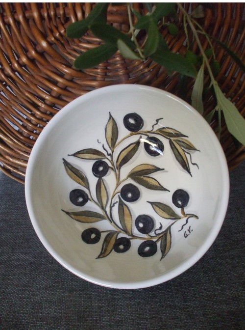 Ciotolina in ceramica - Bolo olivo