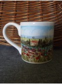 Ceramic mug - Paesaggio toscano