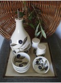 Ceramic menage for seasoning - Pinzimonio