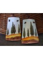 Two decorative tiles - Tuscany 4