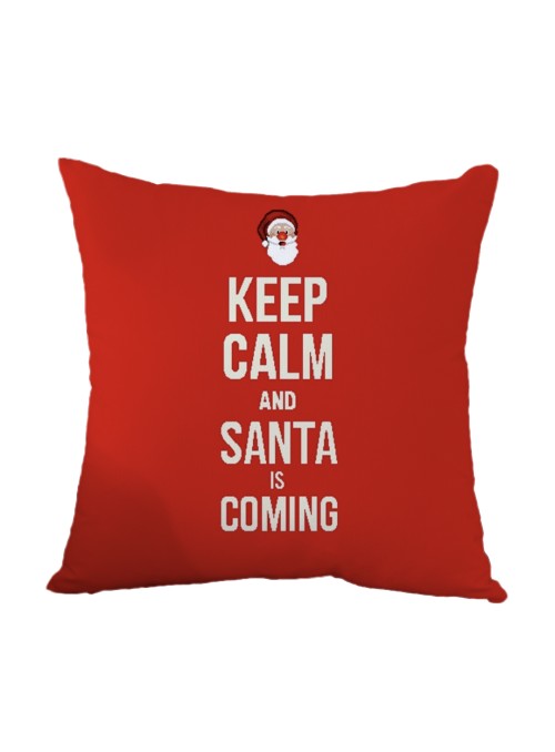 Cuscino bombato quadrato - Santa is coming