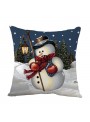 Squared stuffed cushion - Pupazzo di neve