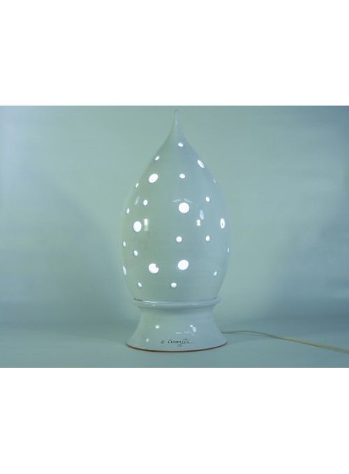 Drop shape ceramic lamp - Goccia a pois
