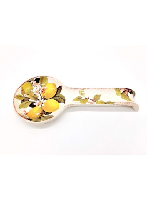 Ceramic spoon rest - Limoni