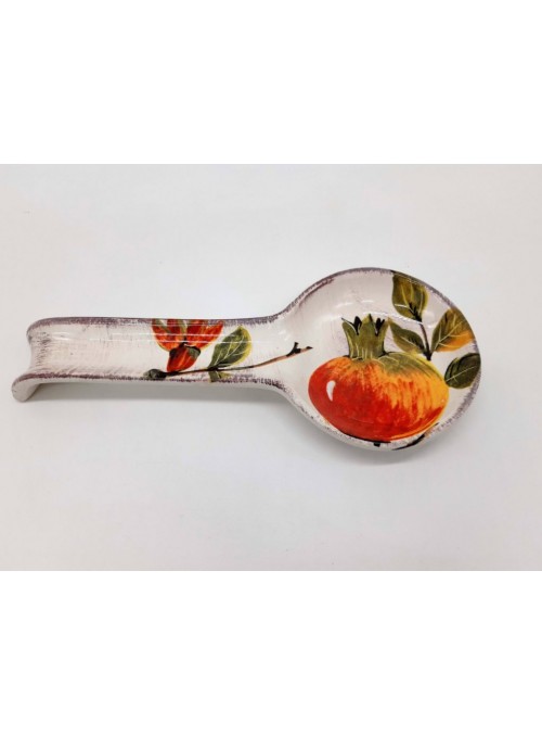 Ceramic spoon rest - Melograno