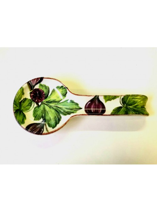 Ceramic spoon rest - Fichi