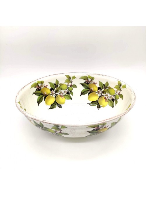 Ceramic salad bowl - Limoni