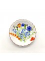 Ceramic plate flower shaped