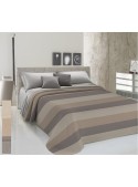 Yarn-dyed double bedspread - Fasciato