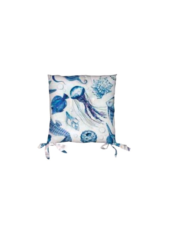 Set due cuscini per sedia eco friendly - Doria