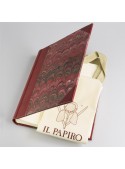 Leather and paper photo album