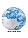 Punto luce in ceramica - La sognatrice