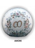 Punto luce in ceramica - Amore