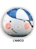 Punto luce in ceramica - L'amico