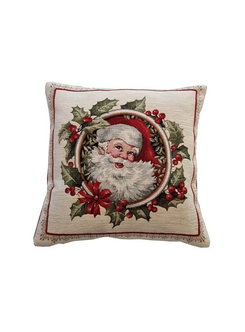 Squared stuffed cushion - Babbo Natale vintage