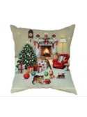 Squared stuffed cushion - Caminetto