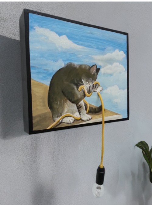 Applique Gatto &#039;Pulito&#039;